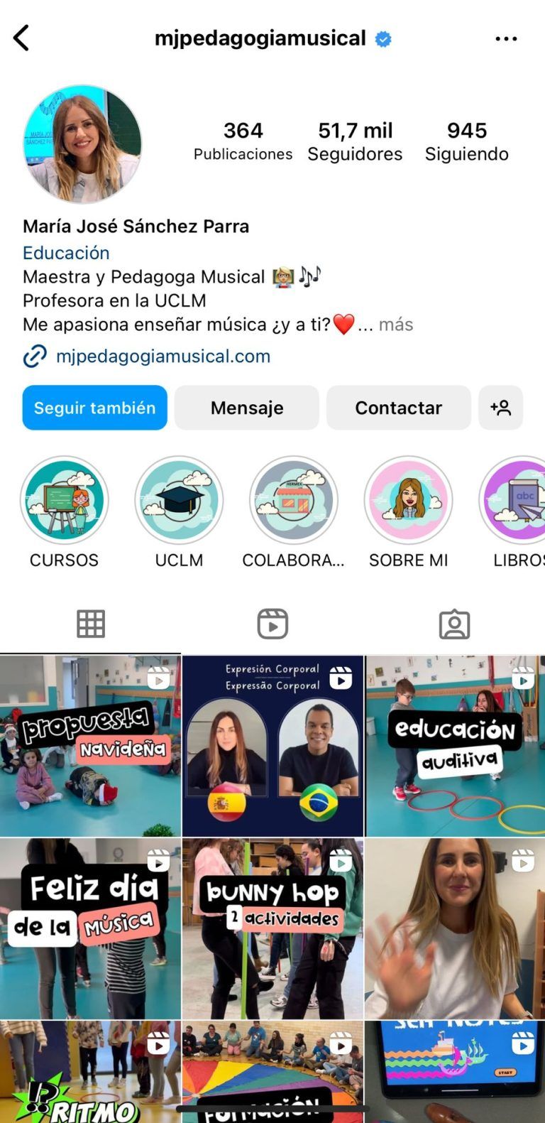 María José Sánchez - Pedagoga musical (1)